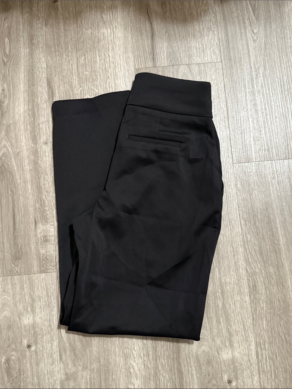 Express Women's Black Ankle Super High Rise Pants